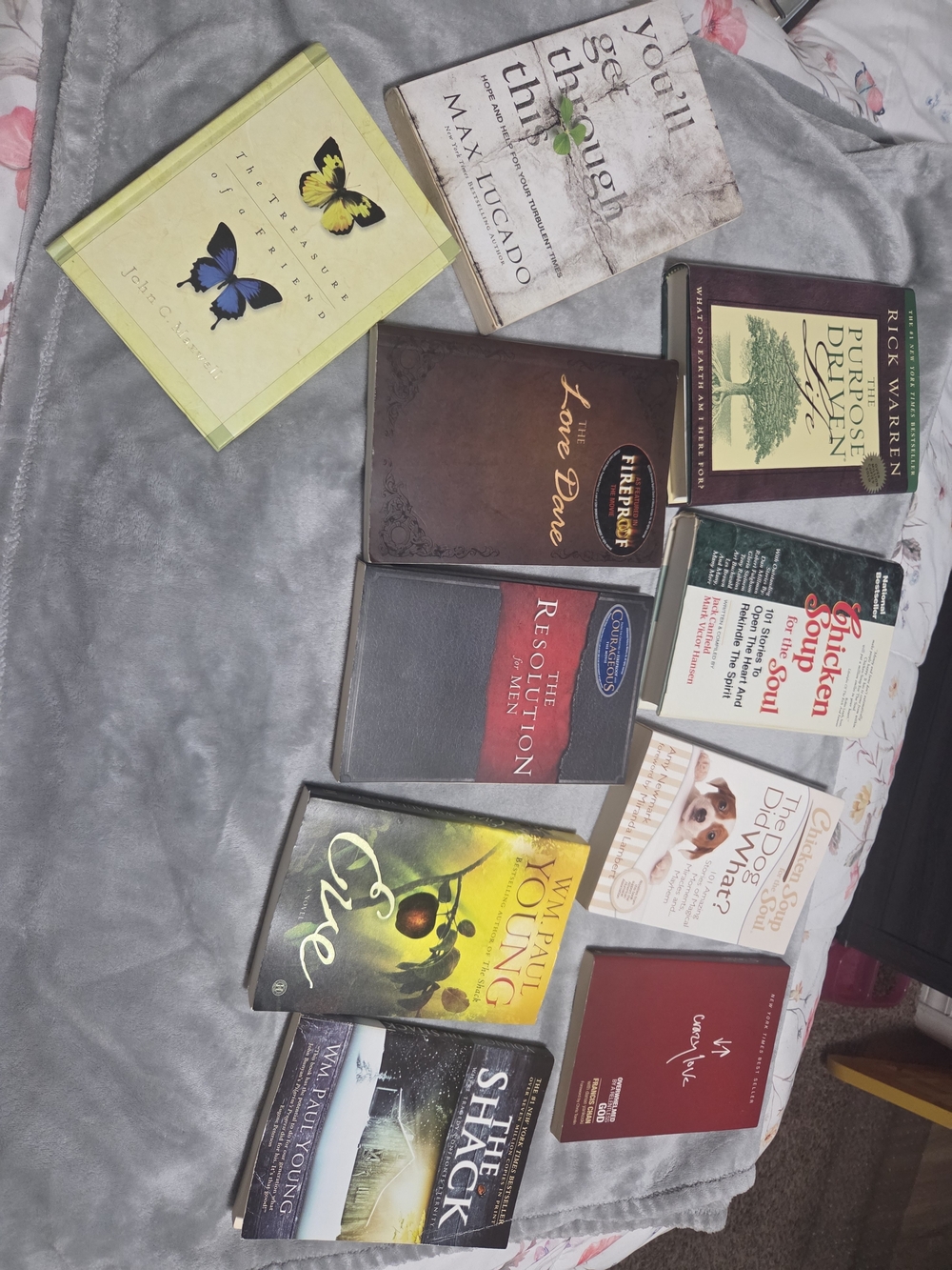 Assorted Bundle of Various Religious/Spiritual Type Books — Includes 10 Books!